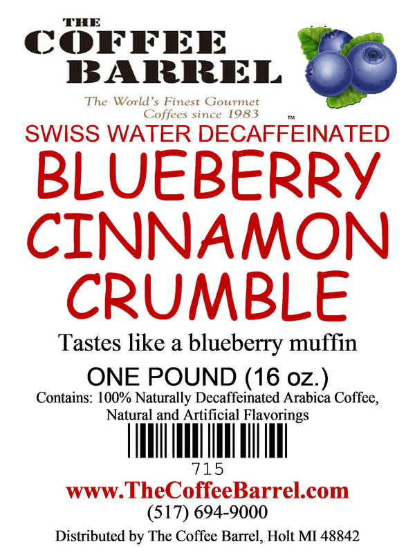 Blueberry Cinnamon Crumble