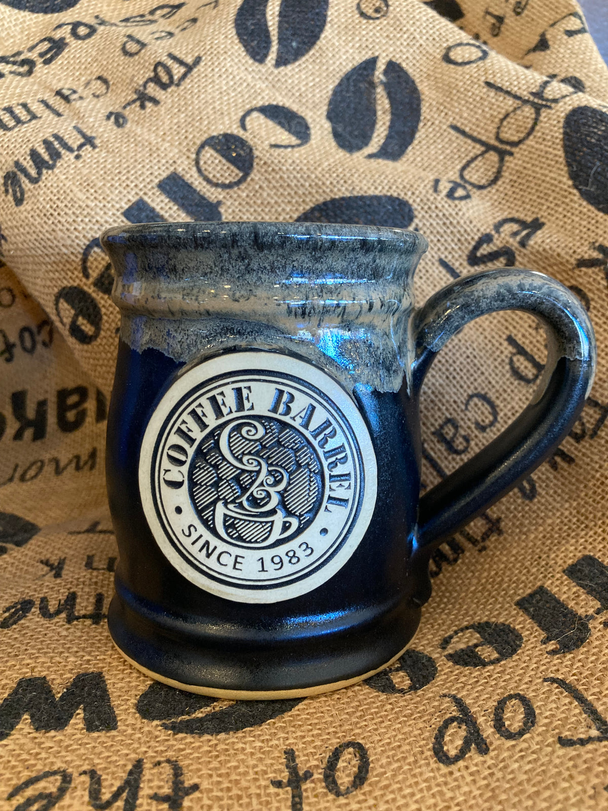 16 oz. Handmade Coffee Barrel Mug