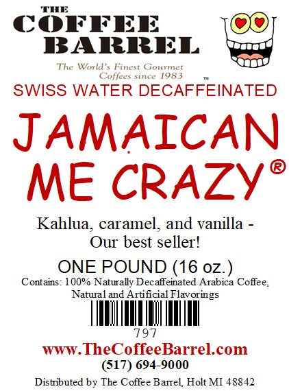 Jamaican Me Crazy- Decaffeinated