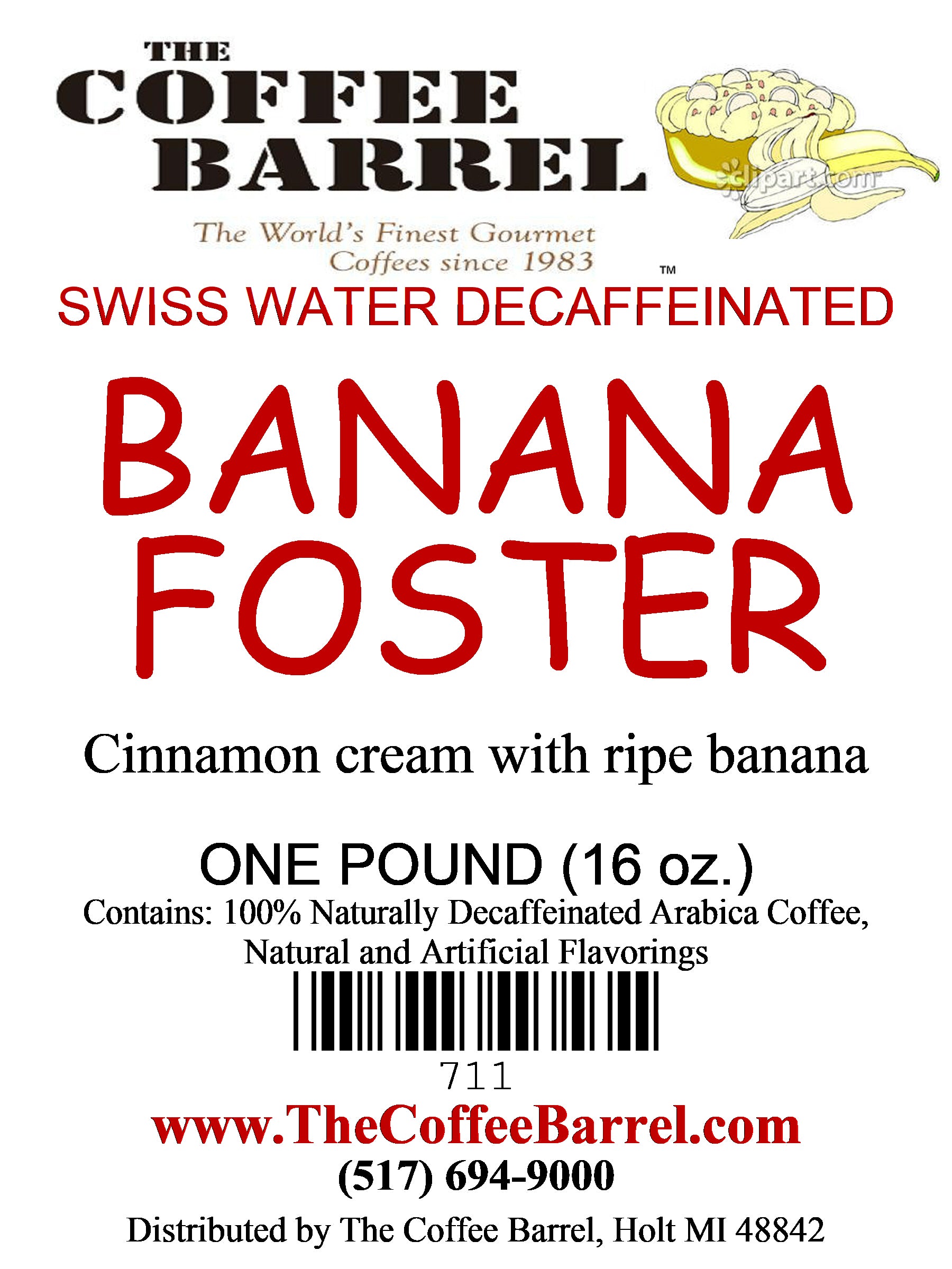 Banana Foster – Thecoffeebarrel