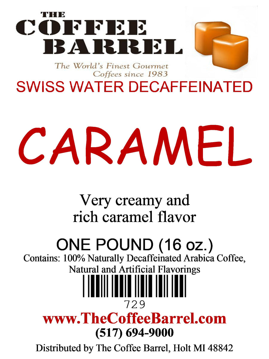 Caramel- Decaffeinated