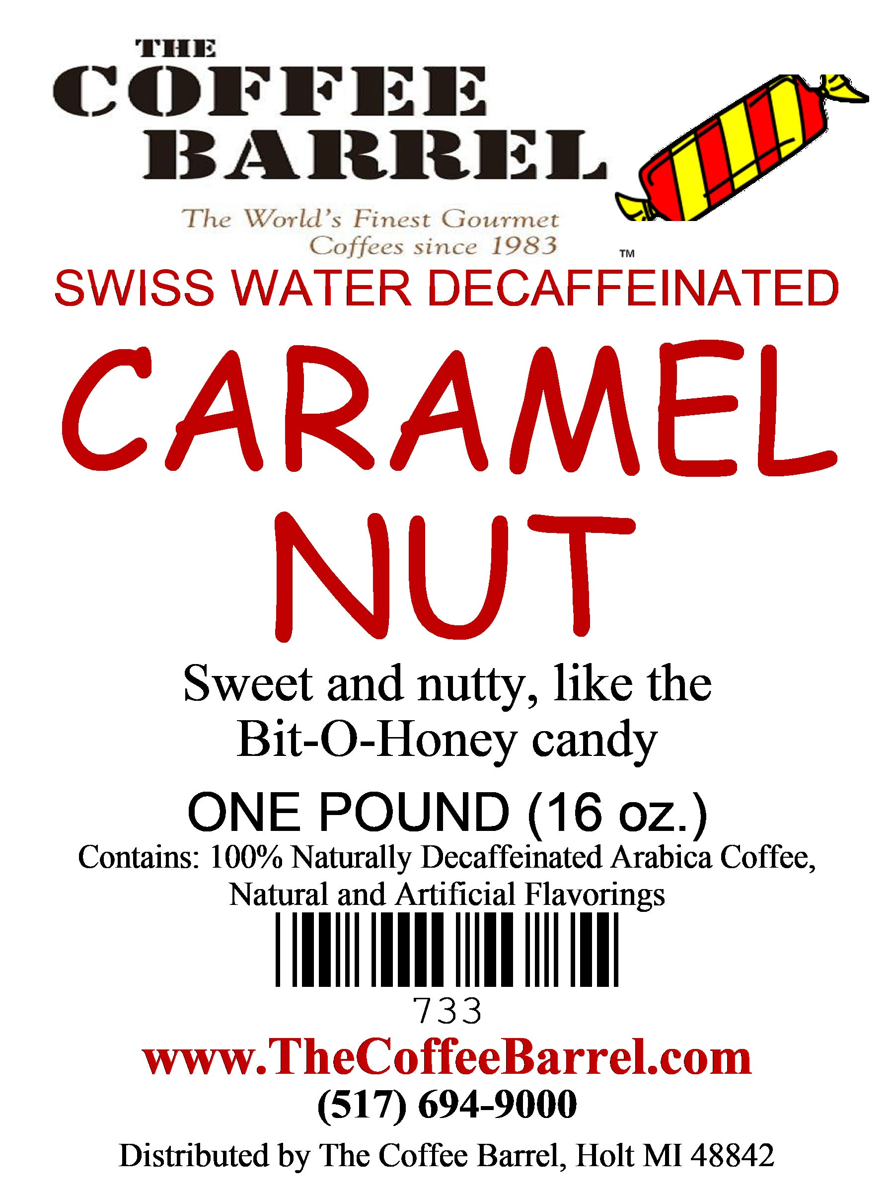 Caramel Nut – Thecoffeebarrel