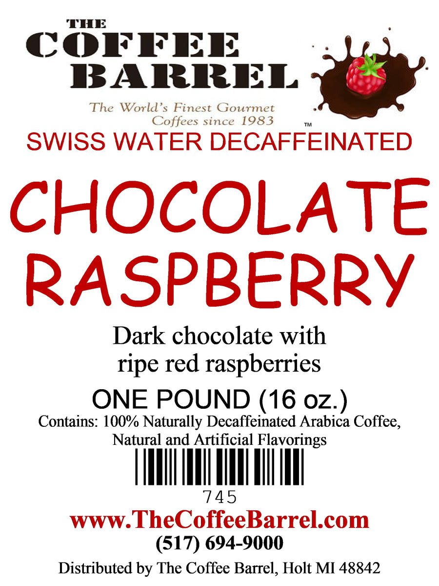 Chocolate Raspberry- Decaffeinated