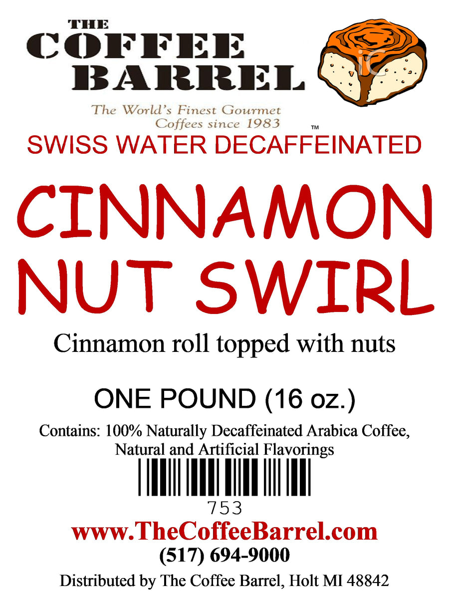 Cinnamon Nut Swirl- Decaffeinated