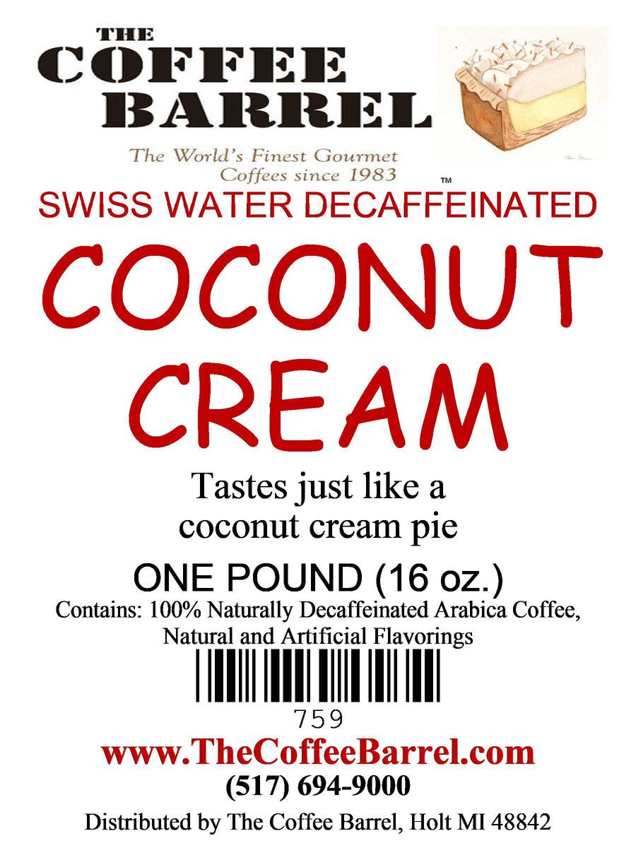 Coconut Cream- Decaffeinated