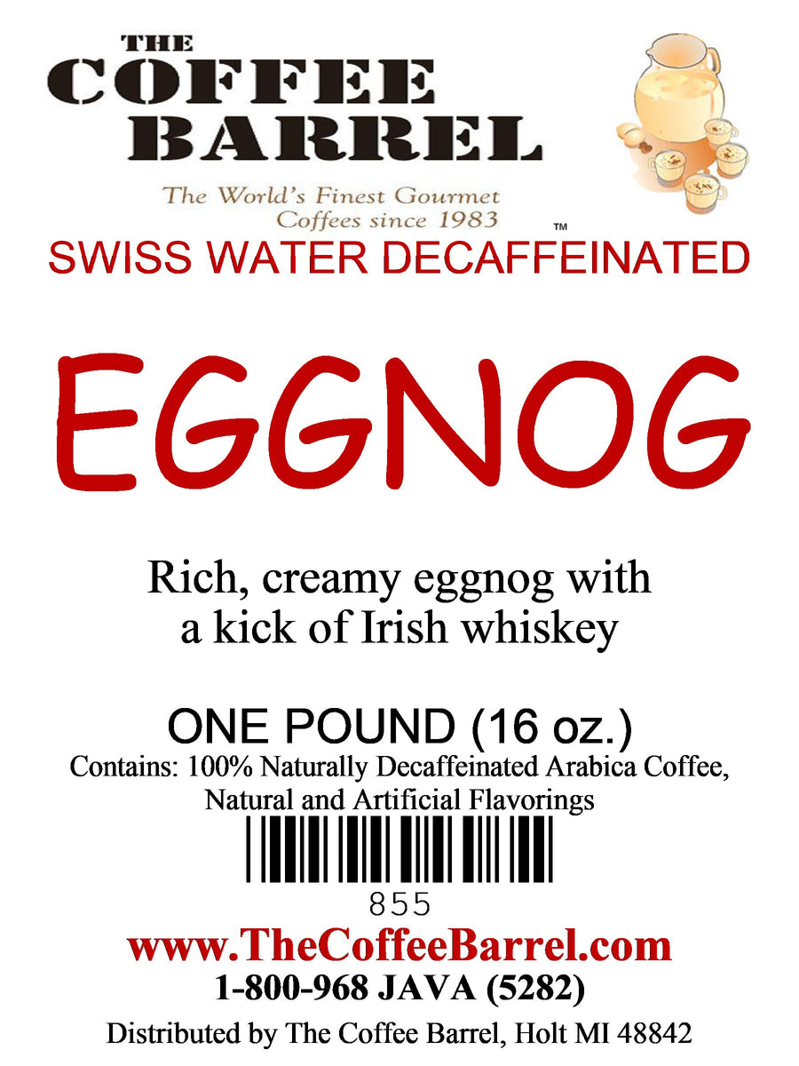 Eggnog- Decaffeinated
