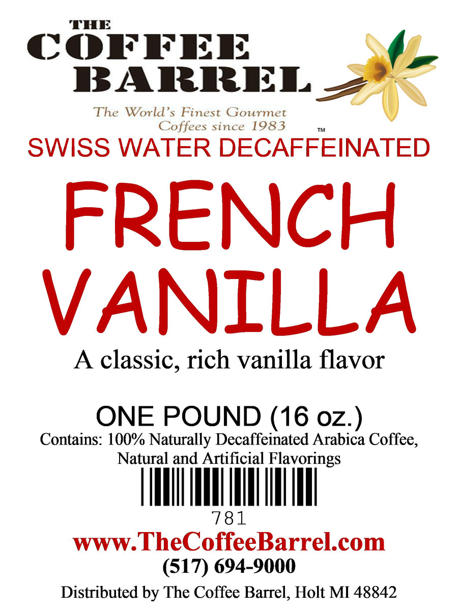 French Vanilla- Decaffeinated