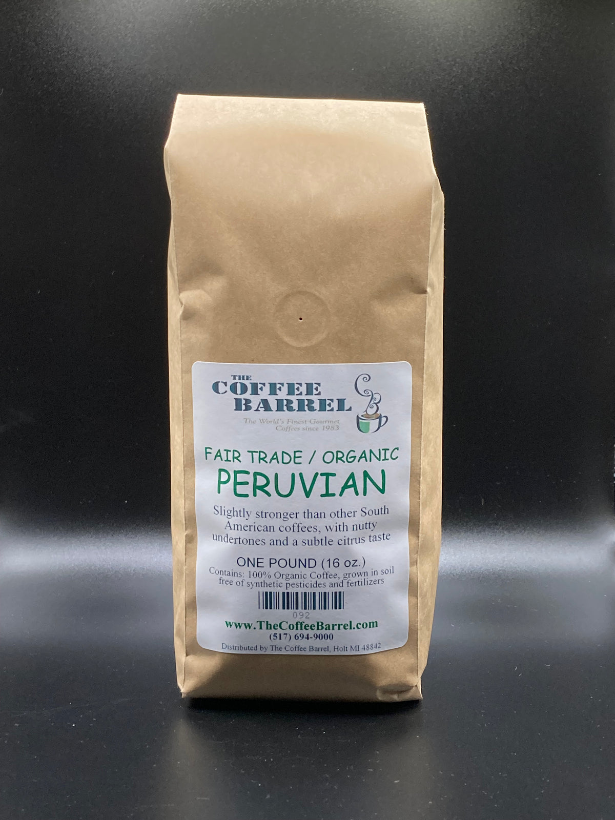 Fair Trade Organic Peruvian