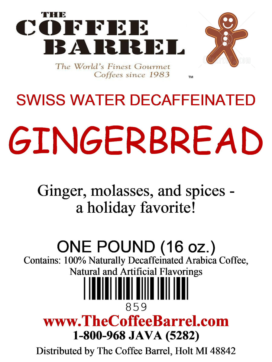 Gingerbread- Decaffeinated