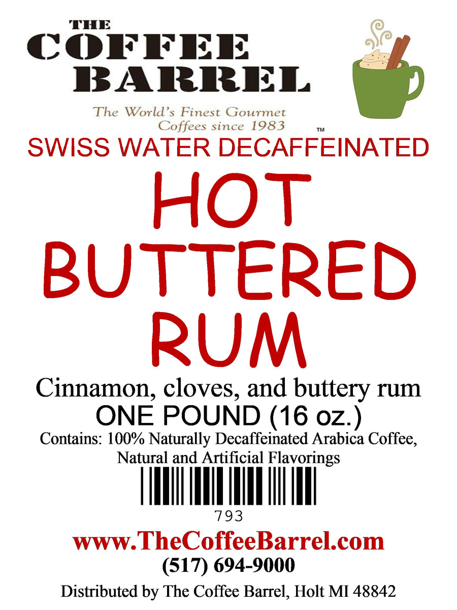 Hot Buttered Rum- Decaffeinated