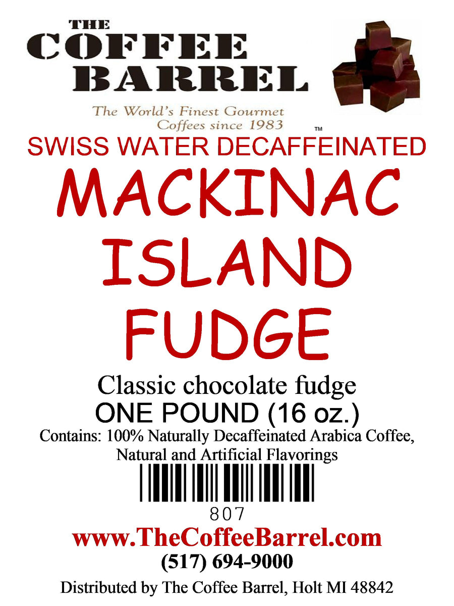 Mackinac Island Fudge- Decaffeinated