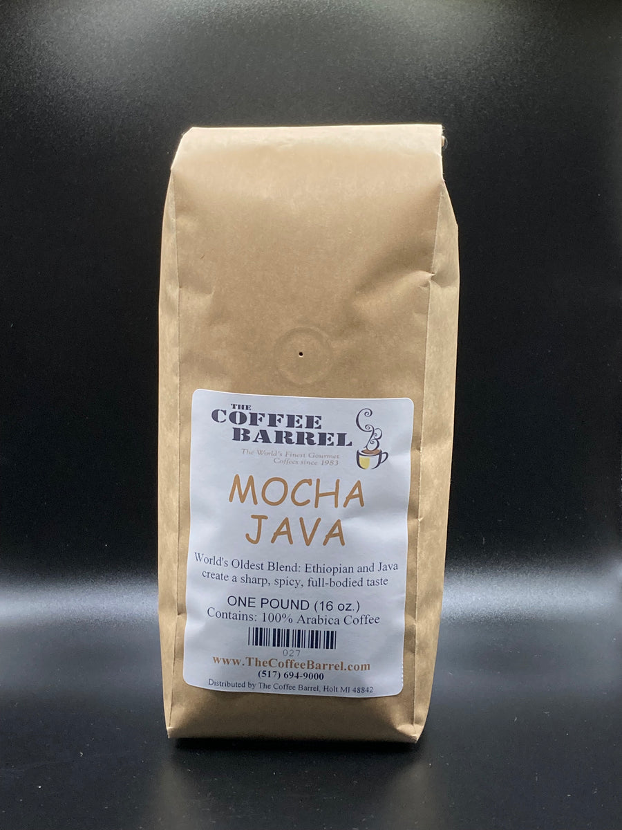 Mocha Java – Thecoffeebarrel