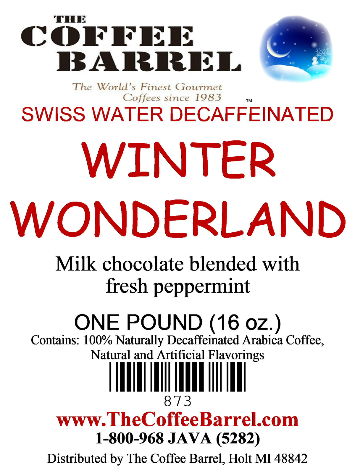 Winter Wonderland- Decaffeinated