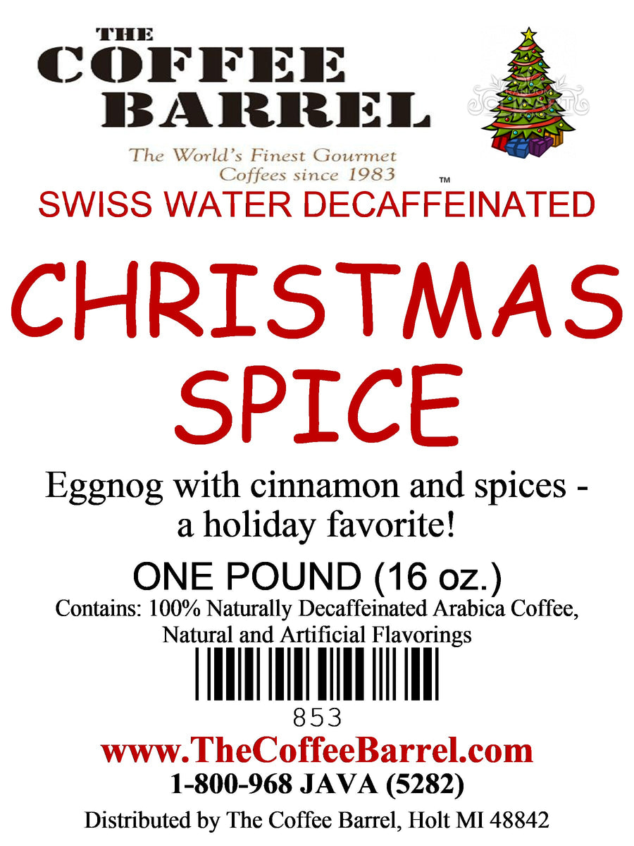 Christmas Spice- Decaffeinated